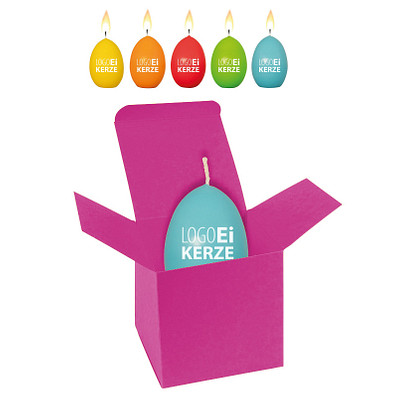 ColorBox LogoEi Kerze - Pink