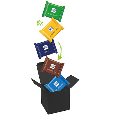 ColorBox Ritter Sport mini - Schwarz