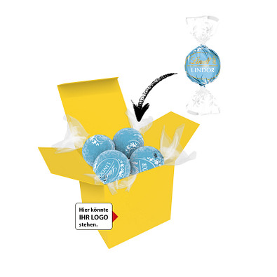 Color Lindor Box - Gelb - Stracciatella