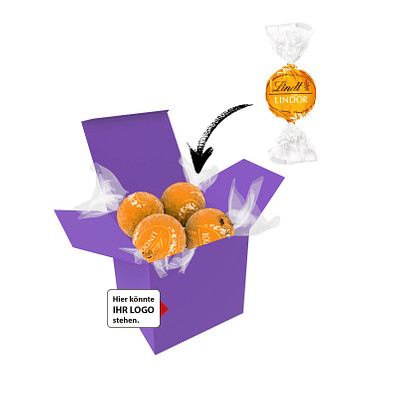 Color Lindor Box - Lila - Karamell
