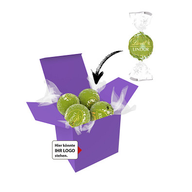 Color Lindor Box - Lila - Pistazie