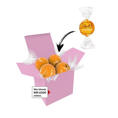 Color Lindor Box - Rosa - Karamell