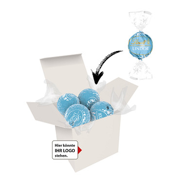 Color Lindor Box - Weiß - Stracciatella