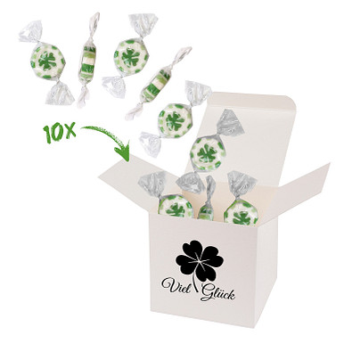 ColorBox Viel Glück - Weiß