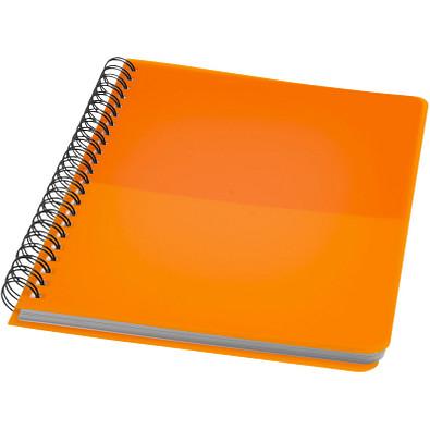 Colour Block Din A5 Spiral Notizbuch Orange