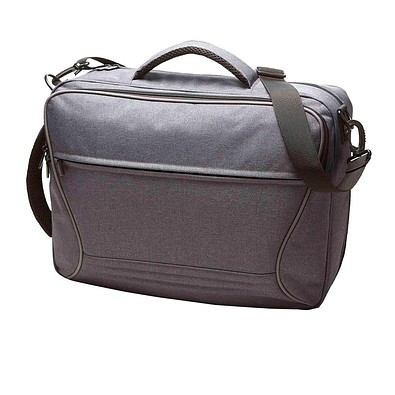 Combibag ATTENTION, blau-grau meliert