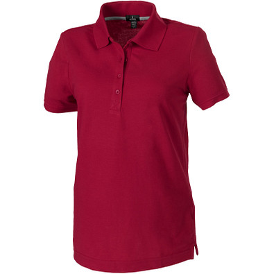 ELEVATE Damen Poloshirt Crandall, rot, S ELEVATE Damen Poloshirt Crandall, rot, S