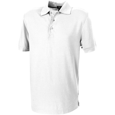 ELEVATE Herren Poloshirt Crandall, weiß, XXL ELEVATE Herren Poloshirt Crandall, weiß, XXL