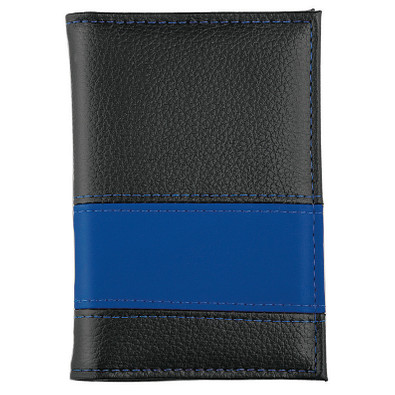 CREATIV-DESIGN Ausweistasche LookPlus, schwarz/blau