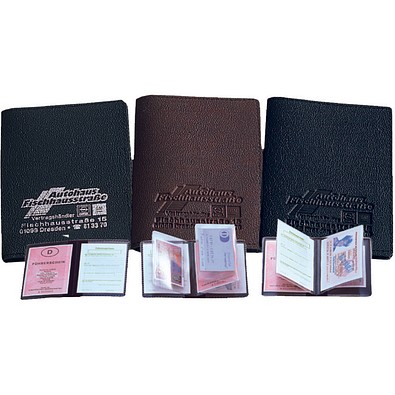CreativDesign Ausweistasche Soft 5 Fächer schwarz