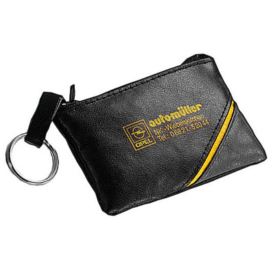 CREATIV-DESIGN Schlüsseltasche CD, schwarz/gelb CREATIV-DESIGN Schlüsseltasche CD, schwarz/gelb