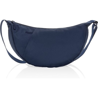 Crescent XL AWARE™ RPET Half-Moon Sling Tasche, navy blau