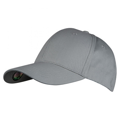 CrisMa Baseballcap aus recycelter Baumwolle, grau