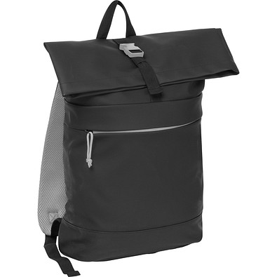 CrisMa Kurierrucksack KAYLA, silbergrau
