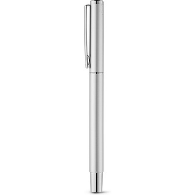 DANEY. Recyceltem Aluminium (100% rAL)-Roller mit Clip, Satinsilber