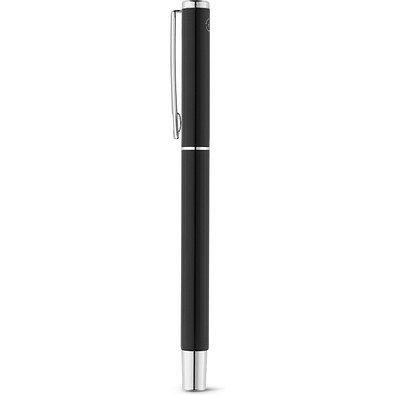 DANEY. Recyceltem Aluminium (100% rAL)-Roller mit Clip, Schwarz