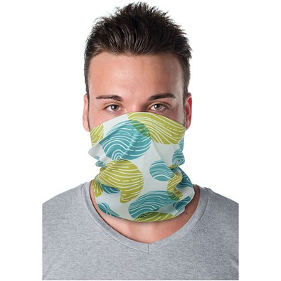 Davi Sublimation-Multischal mit Coolmax®, weiss