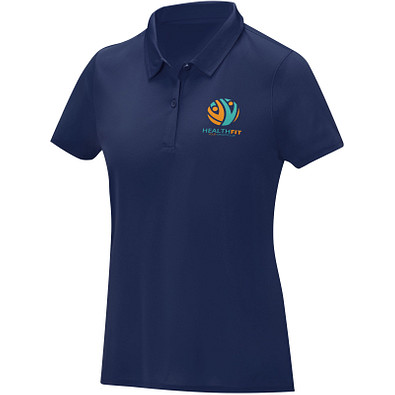 Deimos Poloshirt cool fit mit Kurzärmeln für Damen, navy, 4XL