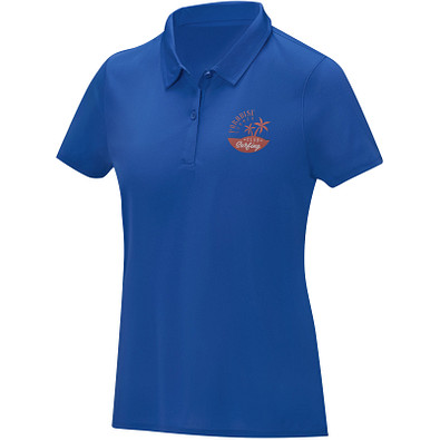 Deimos Poloshirt cool fit mit Kurzärmeln für Damen, blau, XS