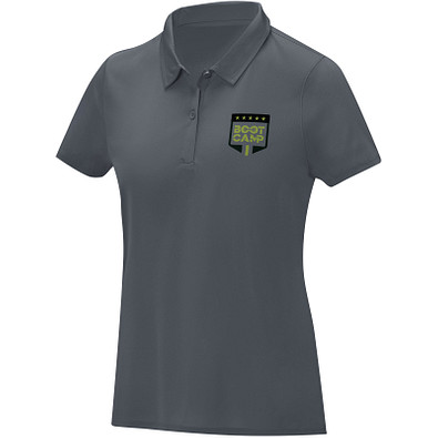 Deimos Poloshirt cool fit mit Kurzärmeln für Damen, storm grey, XS