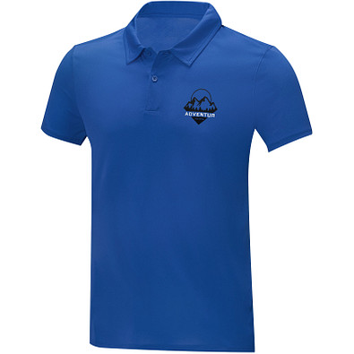 Deimos Poloshirt cool fit mit Kurzärmeln für Herren, blau, 3XL