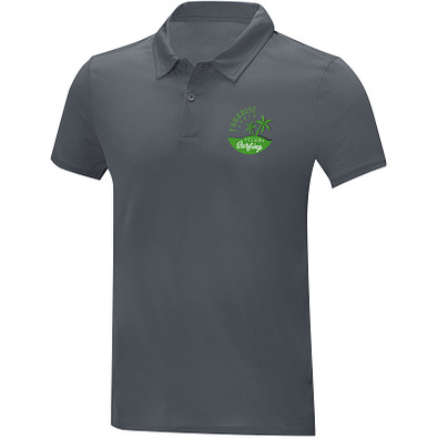 Deimos Poloshirt cool fit mit Kurzärmeln für Herren, storm grey, XL