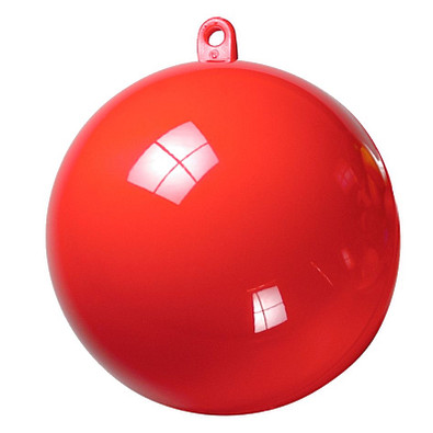 Deko-Dose Mini-Kugel, standard-rot Deko-Dose Mini-Kugel, standard-rot