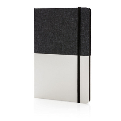 XD COLLECTION Notizbuch Deluxe DIN A5 PU, schwarz/weiß XD COLLECTION Notizbuch Deluxe DIN A5 PU, schwarz/weiß