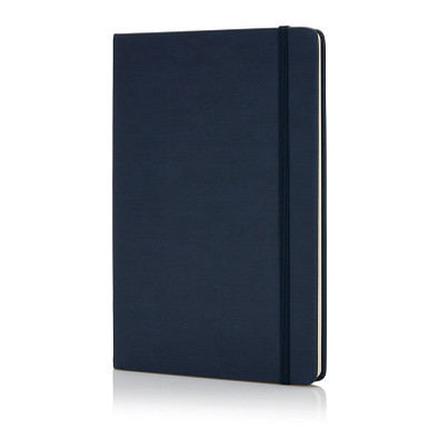 XD COLLECTION Hardcover Notizbuch Deluxe PU DIN A5, blau