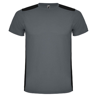 Detroit Sport T-Shirt für Kinder, Ebony / schwarz, 8
