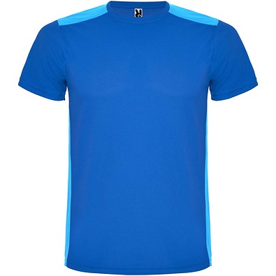 Detroit T-Shirt Unisex aus recyceltem Material, royalblau, S