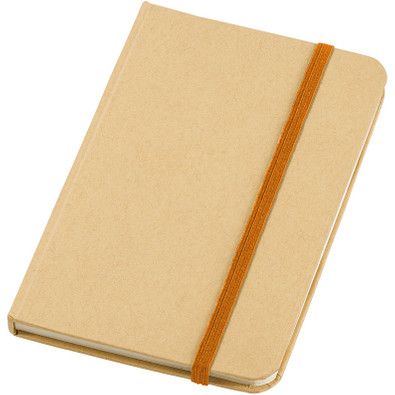 Dictum DIN A6 Notizbuch, natur,orange Dictum DIN A6 Notizbuch, natur,orange
