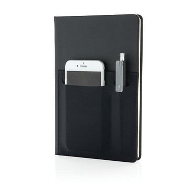 XD COLLECTION Notizbuch Deluxe DIN A5 mit Fächern, schwarz XD COLLECTION Notizbuch Deluxe DIN A5 mit Fächern, schwarz