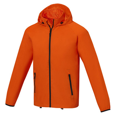 Dinlas leichte Jacke für Herren, orange, 3XL