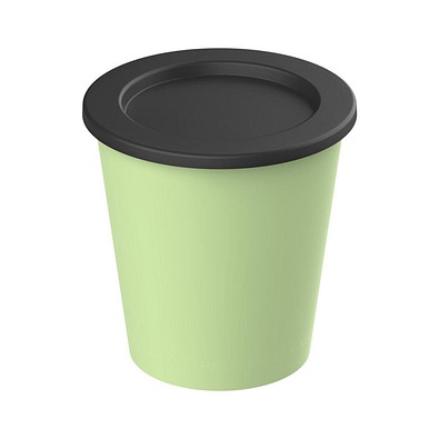 Dipbecher ToGoPlus, 200 ml, geselliges grün/schwarz