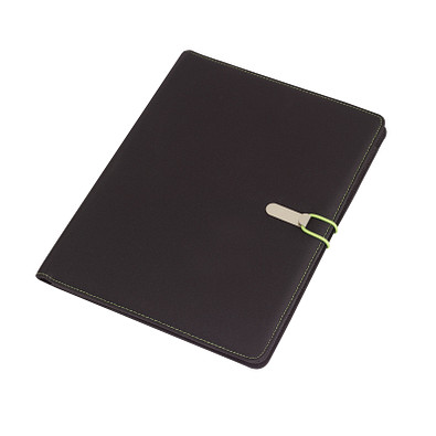 Dokumentenmappe SESSION,grün, schwarz