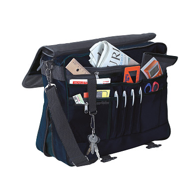 Dokumententasche AVANTI DOC,blau, schwarz