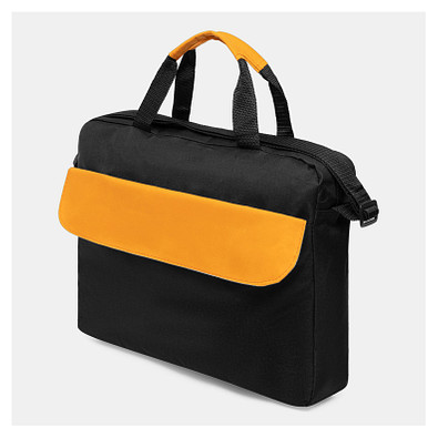 Dokumententasche BRISTOL,orange, schwarz