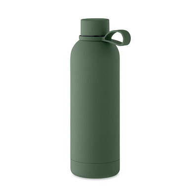 Doppelwandige Flasche 500 ml EMERALD, Dunkelgrün