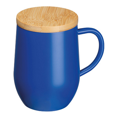 Doppelwandige Tasse, 300 ml, blau