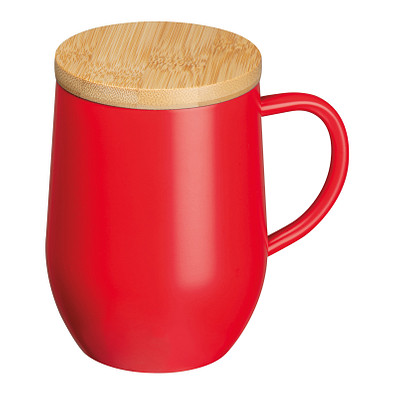 Doppelwandige Tasse, 300 ml, rot