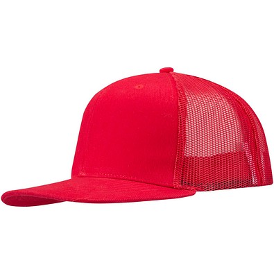 Drift Snapback Kappe mit 6 Segmenten, 260 g/m2, rot