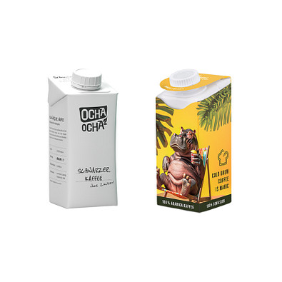 Drink Pack small Ocha-Ocha® schwarzer Kaffee, inkl. Druck