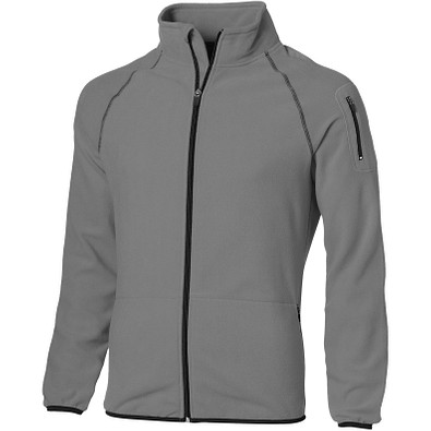 Slazenger™ Herren Fleecejacke Drop Shot, grau, L Slazenger™ Herren Fleecejacke Drop Shot, grau, L
