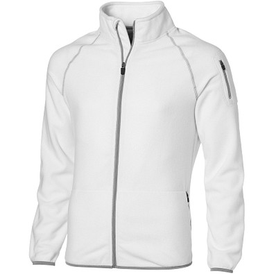 Slazenger™ Herren Fleecejacke Drop Shot, weiß, S Slazenger™ Herren Fleecejacke Drop Shot, weiß, S