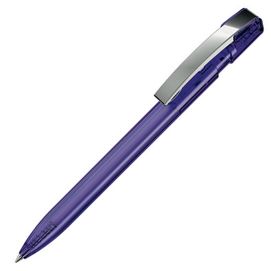 uma® Kugelschreiber Sky, blaue Mine, violett-transparent