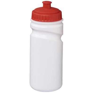 Easy Squeeze Sportflasche, 500 ml, weiß,rot Easy Squeeze Sportflasche, 500 ml, weiß,rot