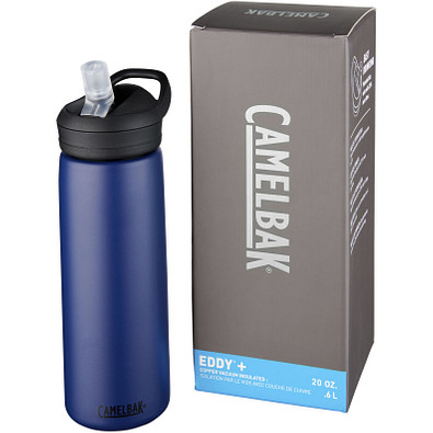 Eddy+ kupfer-vakuumisolierte Sportflasche, 600 ml, navy Eddy+ kupfer-vakuumisolierte Sportflasche, 600 ml, navy