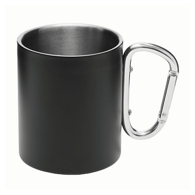 Edelstahl Becher DEEP VALLEY,schwarz