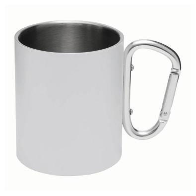 Edelstahl Becher DEEP VALLEY,weiß